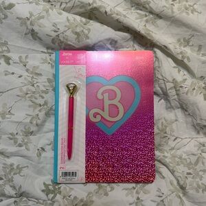 Barbie Pink and Blue Heart Glitter Set